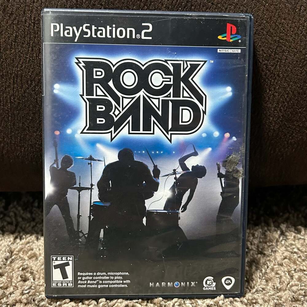 Rock Band Video Game for PlayStation 2 (PS2)